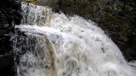 Slow-Motion-Waterfall-Camera-Move-Close-Up