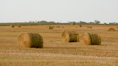 tilt-up-on-Bales-of-Hay-in-plains-of-North-Dakota