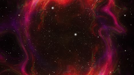Nebulosas-Forman-Nubes-En-El-Espacio-Oscuro,-Universo
