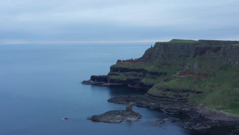 Dramatic-aerial-view-of-Giants-Causeway-Northern-Ireland