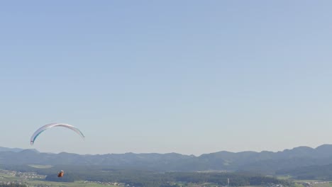 Liberating-flying-feeling-of-paragliding-at-Slovenj-gradec-Slovenia