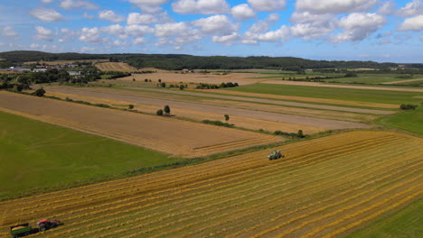 Landwirtschaft-Industrie-Entwicklung-Weizen-Ernte-Polen