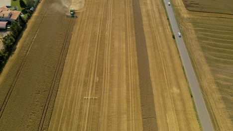 Enormous-agriculture-land-operations-at-Kielno-Poland-aerial