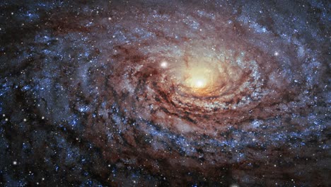 Primer-Plano,-Galaxia-Espiral-En-El-Universo-Espacial-Del-Cosmos