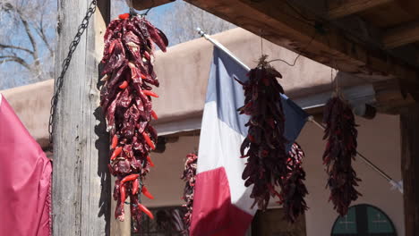Decorative-Dried-Chile-Peppers-In-Santa-Fe