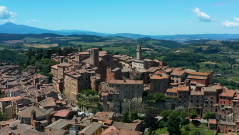 Aerial-view-of-Montepulciano-Italian-Hilltop-Town
