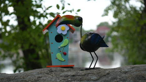 Bird-decor,-bird-house,-birdhouse,-nature,-home-toy,-animal-wood,-decoration,-colorful-small-box,-wooden-illustration,-natural-art-decorative,-feeder-crafts,-bird-feeder,-nesting-box