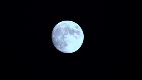 Large-Full-Moon-Glowing-Bright-Against-Dark-Night-Sky