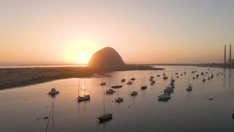Flying-around-the-rock-over-morro-bay-california