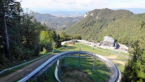 Thrilling-bobkart-track-slide-summer-attraction-Celje-Slovenia