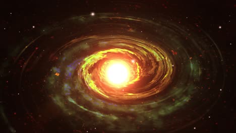 Spiralförmige-Gaswolken,-Die-Das-Schwarze-Loch-Im-Universum-Bilden