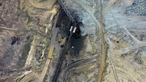 Coal-mine--top-view-in-hungary