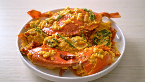 Gebratene-Krabben-Mit-Currypulver---Meeresfrüchte-Art
