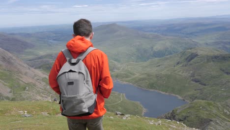 Young-Hiker-at-the-Mount-Snowdon-Summit
