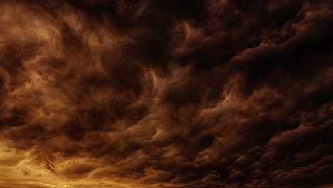 Nubes-Al-Atardecer-O-Al-Amanecer-Acompañadas-De-Tormentas-Eléctricas