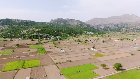 Top-view-of-different-fields-near-the-Crete-town-of-Greece