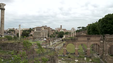 View-Of-Basilica-Julia-At-The-Roman-Forum