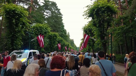 Riga,-Lettland-–-06.-Juli-2023:-Xxvii-Landesweites-Lettisches-Lied--Und-Xvii-Tanzfestival-In-Mezaparks