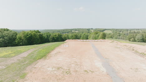 Vast-Landscape-In-The-Countryside-For-Outdoor-Shooting-Range-In-Leach,-Oklahoma,-USA