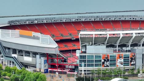 Das-Cleveland-Browns-Stadium-Ist-Ein-Stadion-In-Cleveland,-Ohio,-Vereinigte-Staaten