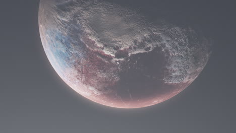 Cinematic-View-of-Dwarf-Planet-Pluto-in-Outer-Solar-System