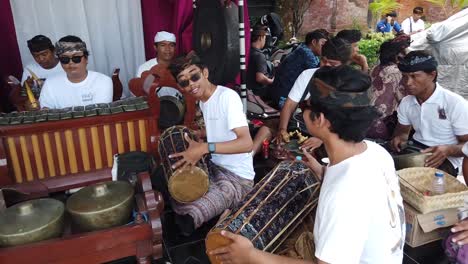 Balinese-People-Play-Gamelan-Music-at-Cultural-Wedding-Show-Bali-Indonesia-Art-and-Tradition-of-Southeast-Asia