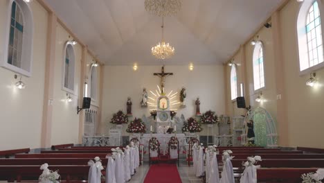 Small-church-empty-for-a-wedding