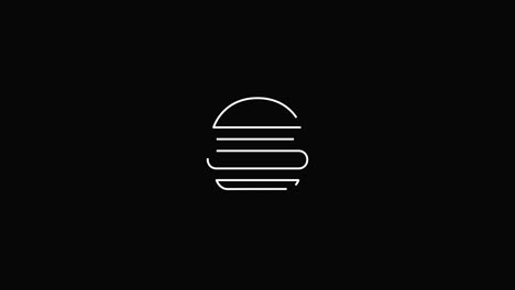 Icons-of-the-burger-transparent-background-with-Alpha-Channel