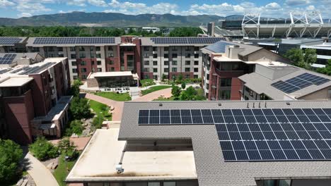 Solar-panels-on-college-dormitories