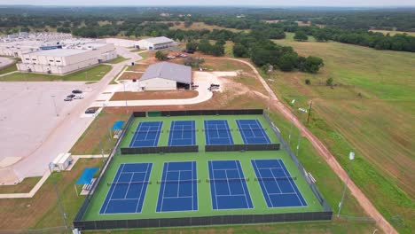Aerial-footage-of-the-tennis-courts-at-Lampasas-High-School-in-Lampasas-Texas