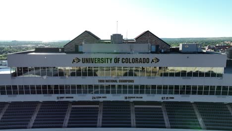 University-of-Colorado-stadium-in-Boulder,-CO