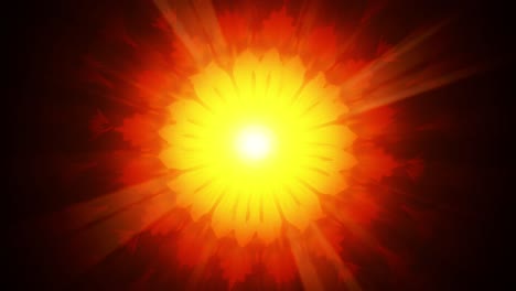 Mystical-Lotus-Sun:-Abstract-Awakening-in-Cosmic-Meditation