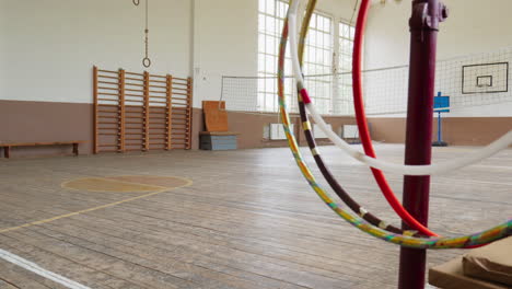 Empty-spacious-Bulgarian-primary-school-gym-hall-Petko-Rachev-Slaveikov