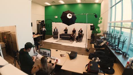 A-Behind-the-Scenes-Corporate-Professional-Commercial-Editorial-Flash-Photography-Photo-Shoot-Time-lapse-Hyper-lapse-of-business-leaders-dressed-in-suites-in-an-office-workspace