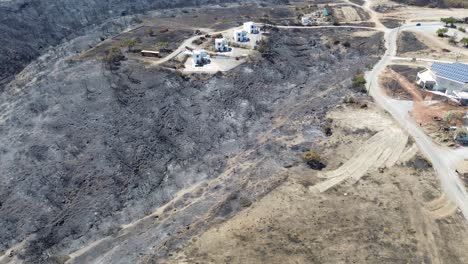Rhodes-wildfire-damage-after-the-fire-brigade-left-in-Greece,-Rhodes-burned-down-in-Lindos,-Archangelos,-Masari,-Agathi,-Malonas,-Lardos,-Kalathos,-Asklepieion
