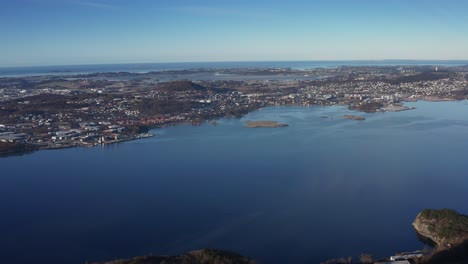 Aerial-of-Sandnes-from-Dalsnuten
