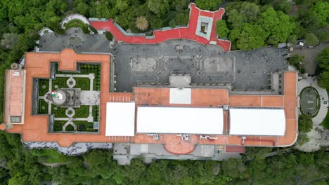 Above-the-castle:-droning-over-Chapultepec's-majestic-rooftop