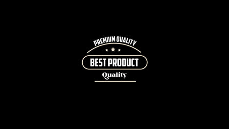 premium-quality-best-product-word-animation-motion-graphic-video-with-Alpha-Channel,-transparent-background-use-for-website-banner,-coupon,-sale-promotion,-advertising,-marketing-4K-Footage