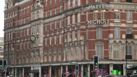 London's-Luxury-Icon:-Captivating-footage-of-Harvey-Nichols-store,-where-style-meets-opulence