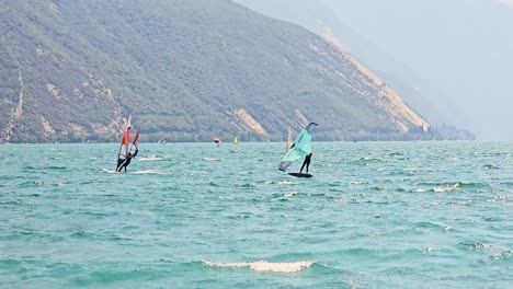 Superior-grip-flowing-windsurfing-at-Riva-Del-Garda-Italy