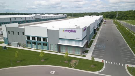 Wayfair-Warehouse---Aerial-Boom-Shot-Above-Online-Retailer's-Fulfillment-Center