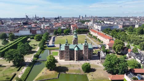 Rosenborg-Castle-and-King's-Garden-drone-flyover