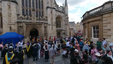 Bath,-UK---Experience-the-heartwarming-scenes-of-families-and-friends-gathering-at-Bath-Abbey-to-celebrate-their-loved-ones'-academic-triumphs