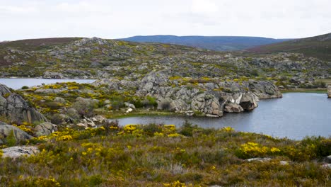 Laguna-Garandones-Wasserweg-In-Spanien,-Außer-Sichtweite,-Wunderschöne-Natur