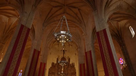 Interior-view-of-Cathedral-of-Santa-Maria,-Caceres