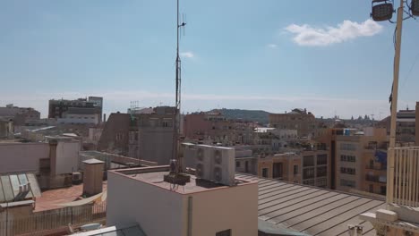 Casa-Batlló-Rooftop-view-4k-30fps-Pan-Right