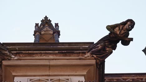 gargoyle-sculptures-at-the-walls-of-St