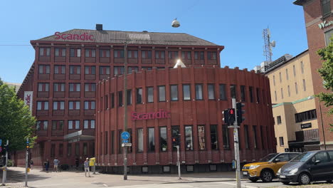 Scandic-Malmö-City,-Lugnet-District,-Malmö,-Urban-Traffic,-Hotels,-Landmarks-City,-Environment-and-Scandic-Accommodation