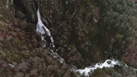Aerial-View-of-a-Waterfall
