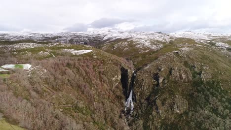Luftaufnahme-Eines-Wasserfalls